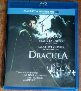 Frank Langella " Autographed Hand Signed " Dracula Blu Ray