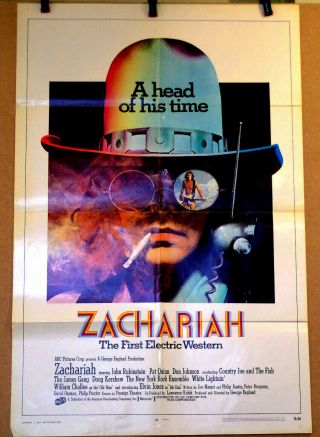 Zacharia George Englund - Orig Us 1sh Poster/1971/the Firesign Theatre 27 X 41 "
