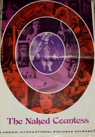 The Naked Countess - Rare Nm Pressbook - 1971 - Ursula Blauth,  W.  G.  Lukschy