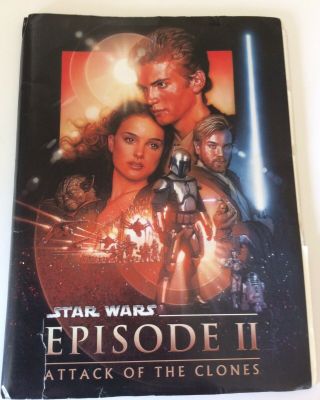 2002 Star Wars Attack Of The Clones Episode Ii Press Kit With Slides