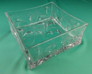 Bohemia Glass Bowl Lead Crystal - 23 Cm