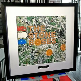 The Stone Roses Framed Album Cover - Print - Ian Brown Fools Gold Oasis