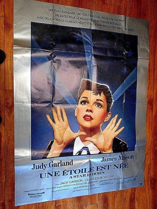 Judy Garland A Star Is Born French 47x63 Amsel Art