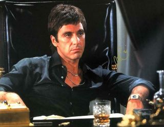 Al Pacino Signed 11x14 Photo (tony Montana,  Scarface) Authentic Autograph /
