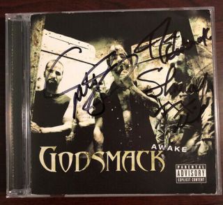 Godsmack Awake Cd Signed Autographed