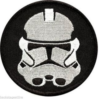 Star Wars Imperial Storm Trooper Sew/iron On 10 " Back Patch Badge Applique -