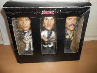 A Set of 3 Hand Painted Bobblehead Dolls Of The Canadian Rock Band RUSH 4