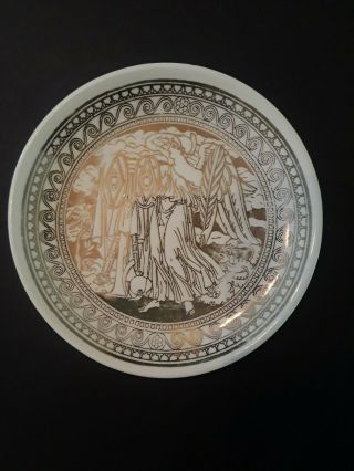 Fornasetti MITOLOGIA Coasters / Small Plates Greek Mythology Set of 7 5
