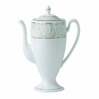 Waterford Bassano Coffee/tea Entire Set: Pot,  Creamer,  Sugar Bowl