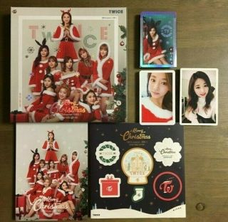 Twice 3rd Mini Album Christmas Edition Twicecoaster Lane1 Tzuyu Photocard 3p Set