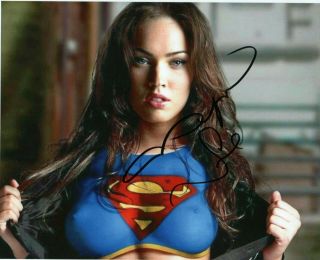 Autographed Megan Fox Signed 8 X 10 Photo Sexy