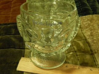 The Blue Lagoon (1981) Glass Tiki God Goblet Columbia Pictures " Brooke Shields "