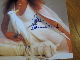 Stevie Nicks Autographed 8.  5x11 Photo Signed Hand 2