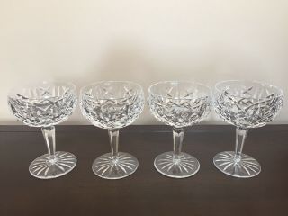 Set Of 4 Waterford Glengarriff 5 1/4” Champagne or Tall Sherbet Stems - 2
