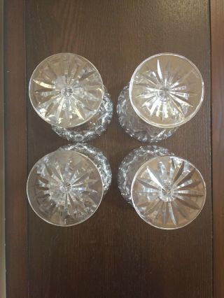 Set Of 4 Waterford Glengarriff 5 1/4” Champagne or Tall Sherbet Stems - 8