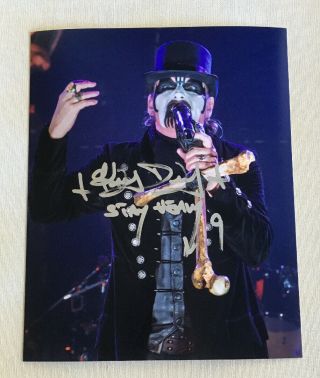 Rock & Metal Music Legend King Diamond Signed Autographed 8x10 Photo