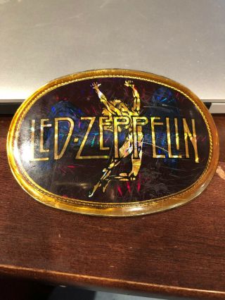 1978 Led Zeppelin Pacifica Belt Buckle Vintage