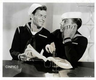 Frank Sinatra,  Gene Kelly Anchors Aweigh " 1945 8x10 Vintage