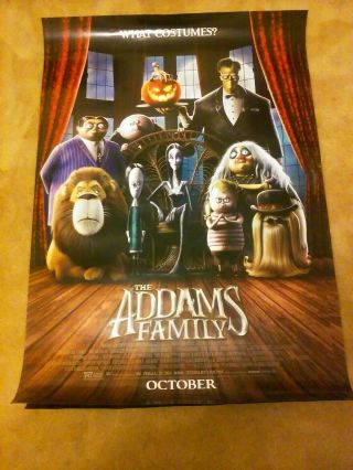 The Adams Family (2019) Movie Poster Double - Sided 27 " X40 "