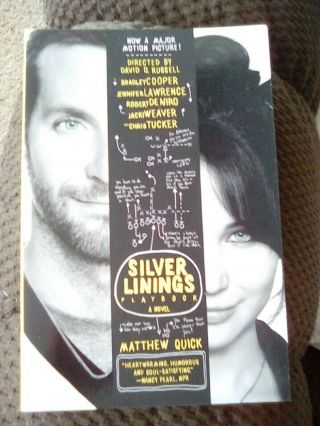 Bradley Cooper Silver Linings Playbook Signed Book (on)