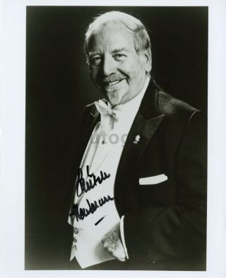 Skitch Henderson - Jazz,  Pianist,  Conductor & Composer - Signed 8x10 Photograph