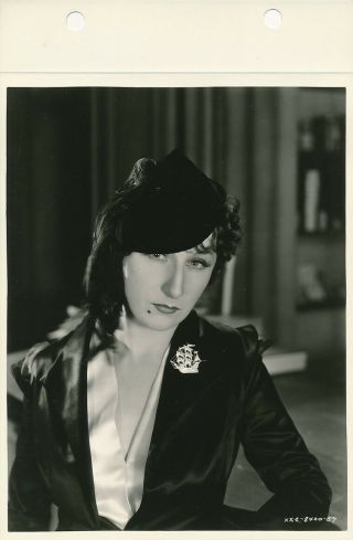 Judith Anderson Vintage 1933 Blood Money Fox Key Book Portrait Photo