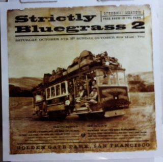 Strictly Bluegrass No 2/poster/october 5,  6,  2002/san Francisco