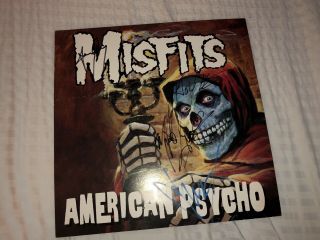 Misfits American Psycho Promotional Display Signed By Band.