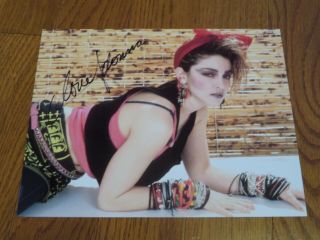 Madonna 8.  5x11 Photo Hand Signed Autographed