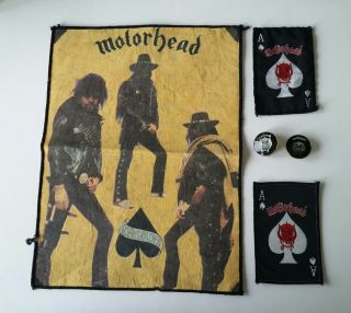 Motorhead Vintage Patches And Badges Ace Of Spades