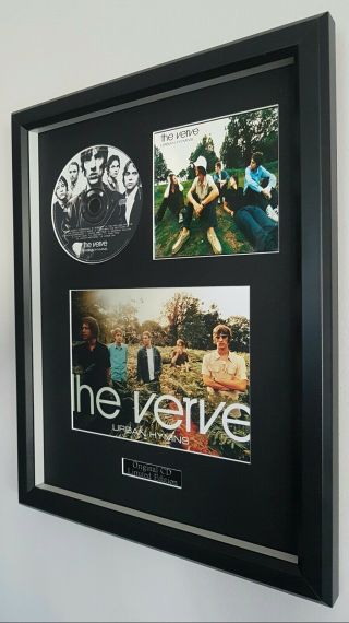 The Verve - Urban Hymns - Framed Cd - Ltd Edition - Metal Plaque - Certificate