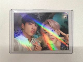 Bts 5th Muster Magic Shop Ticket Holder Holographic Pc (jimin / Jungkook)