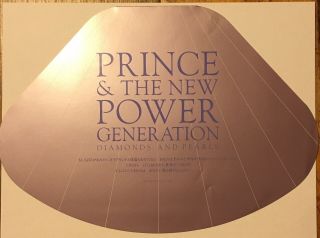 Prince Diamonds And Pearls 1991 Japan Promo Press Release Power Generation