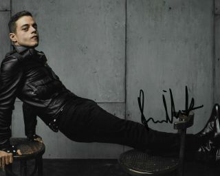 Rami Malek Autographed 8x10 Photo 2 - Bohemian Rhapsody,  Mr.  Robot