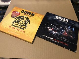Queen,  Adam Lambert Live In Poland 2016 Double Cd,  Double Dvd Set 2