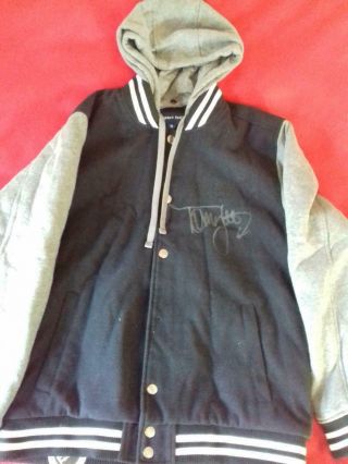 Official Motley Crue Jacket Worn And Signed By Tommy Lee (size M)