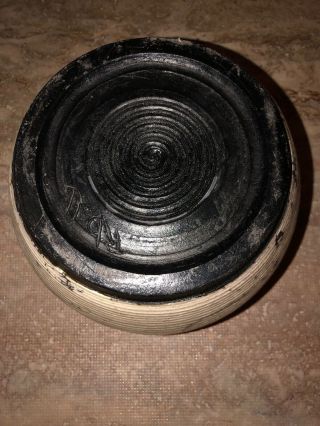 Raku Art Pottery Pot / Vase Signed RB ∐ 7