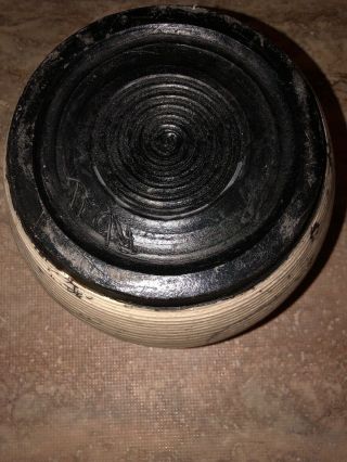 Raku Art Pottery Pot / Vase Signed RB ∐ 8