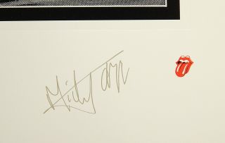 The Rolling Stones Tattoo You Plate Signed Lithograph Print 34x21 Numbered /5000 6