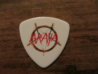 Slayer Tom Araya Guitar Pick