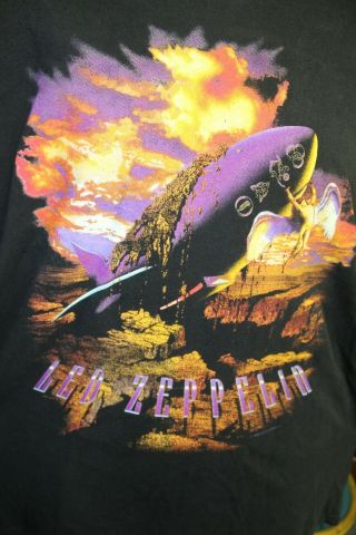 Led Zeppelin Zoso T - Shirt 1994 Extra Large Black