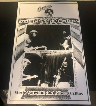 Stevie Ray Vaughan And Albert Collins Antone 