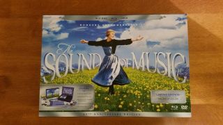 The Sound Of Music Blu - Ray,  Dvd Box Set,  Limited Edition,  45th Anniversary