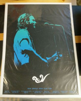 Eddie Vedder Tour 2008 Pearl Jam Poster - Brad Klausen