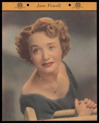 1949 Jane Powell Dixie Premium Movie Star Poster