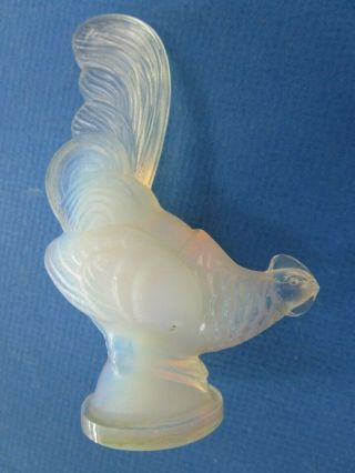 Sabino France Opalescent Art Glass Pheasant Figurine