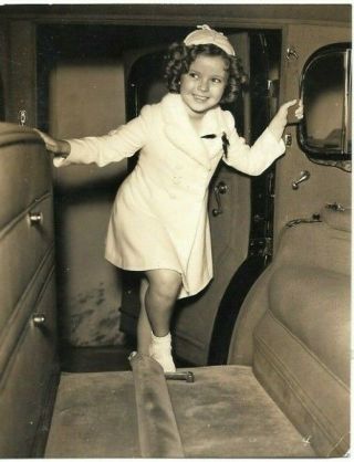 1930s Shirley Temple Glamour Exquisite Vintage Photo 140