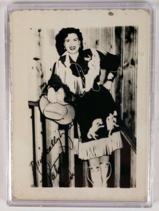 Vintage Patsy Cline Unauthenticated Autographed Photo