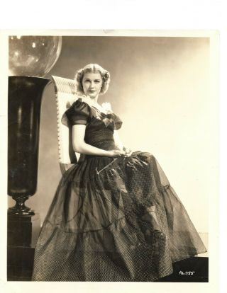 1940s Anita Louise Glamour Exquisite Stunning Vintage Photo 134