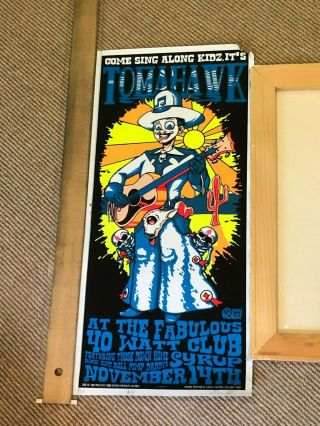 4 Posters Mike Patton Fantomas Signed Censored Melvins Tomahawk Mr Bungle Slayer